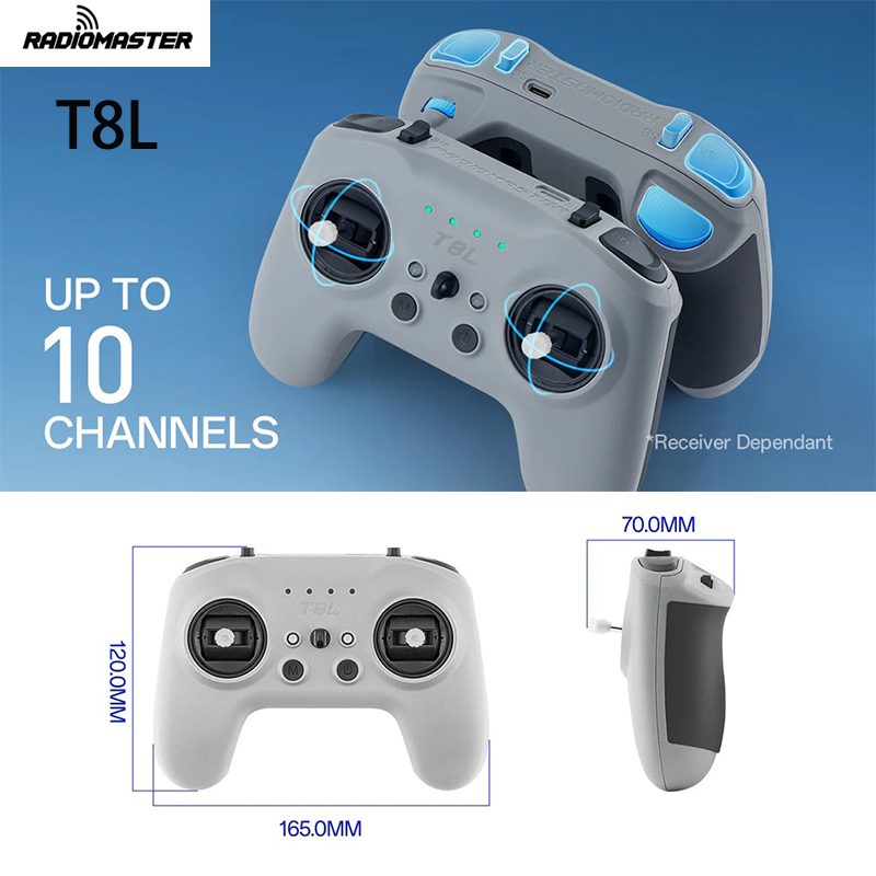 RadioMaster T8L Radiocontrolle - Drone Gimbal Controller recensie en prijs